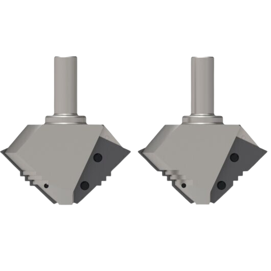 Router cutters for joint 45° 1