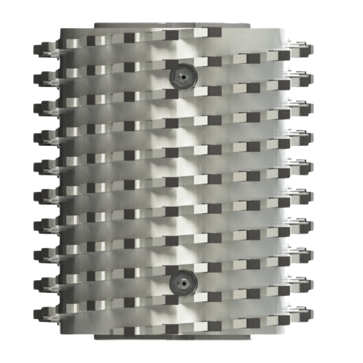 Veelzijdige spiraalfrezen met meerdere snijkanten vlakke plaatjes en hydraulisch systeem 1